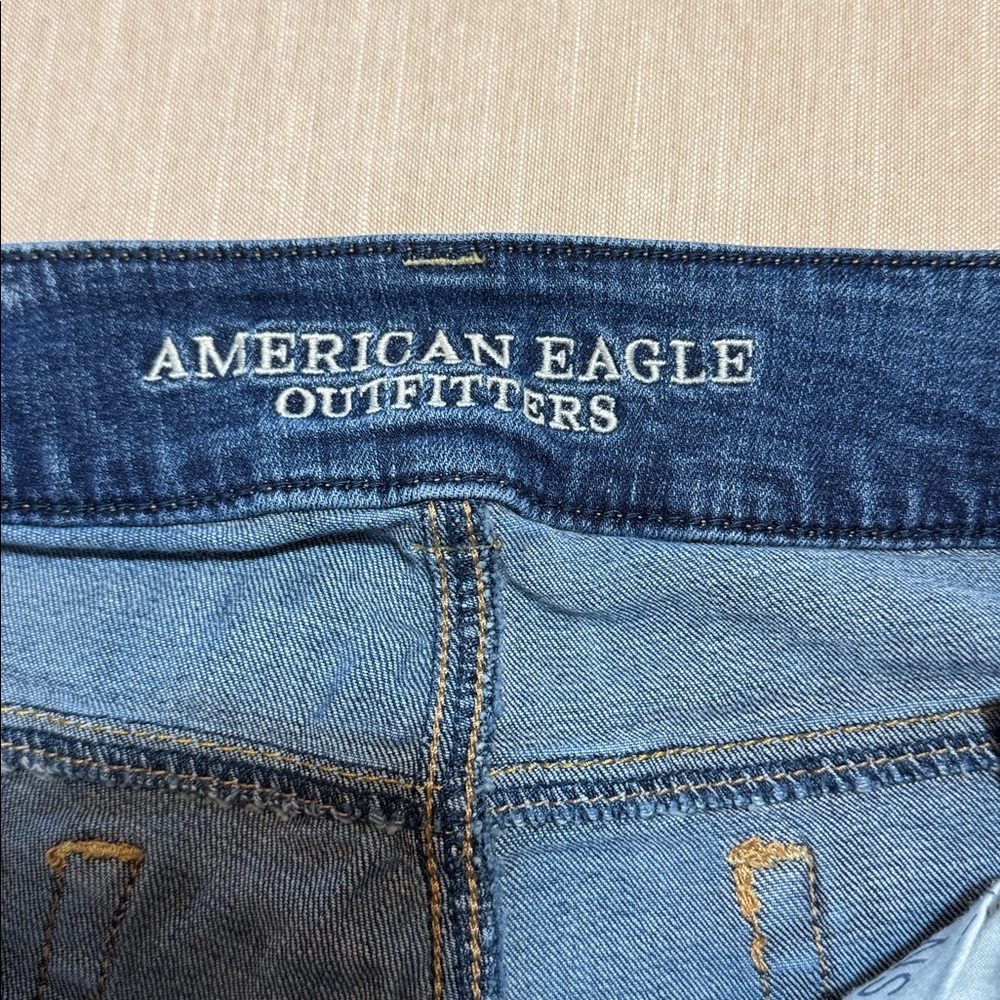 American Eagle Outfitters Artist Women's Classic Blue Boot Cut Jeans - Picture 6 of 10